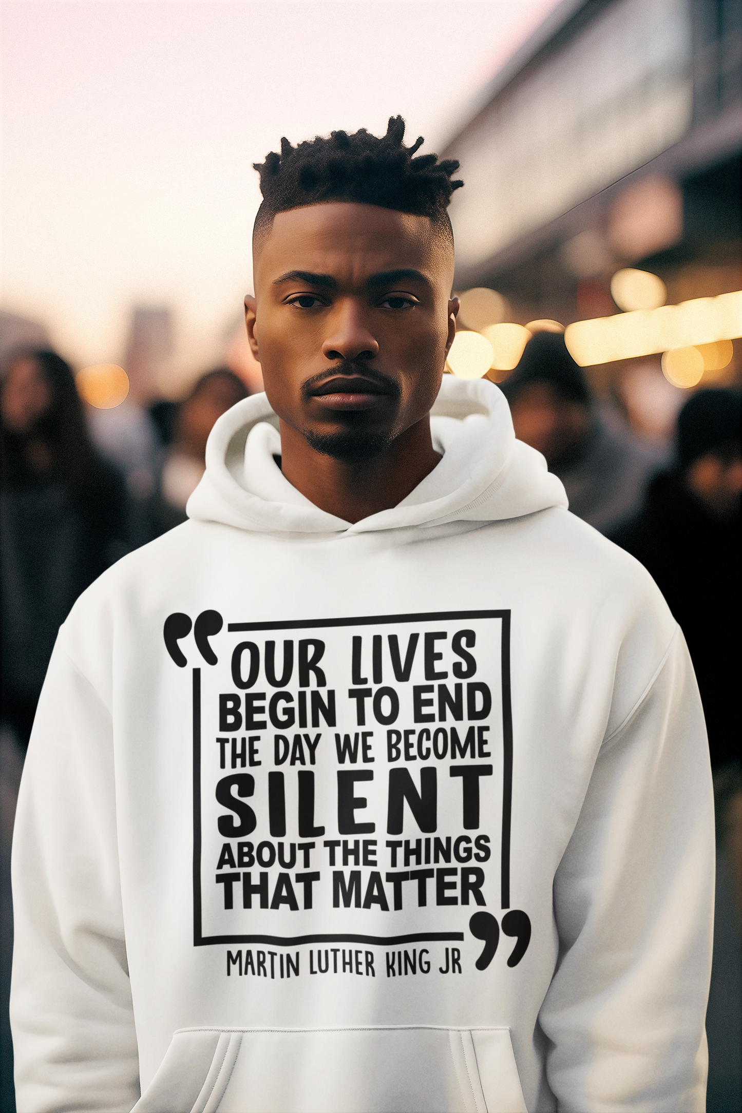 Our Lives Begin To End Hoodie/Sweatshirt