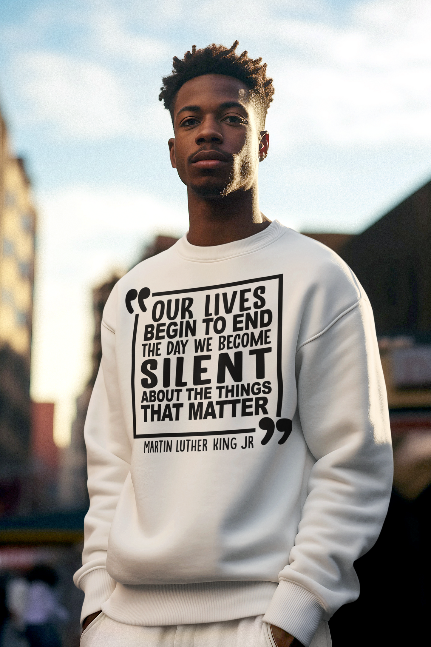 Our Lives Begin To End Hoodie/Sweatshirt