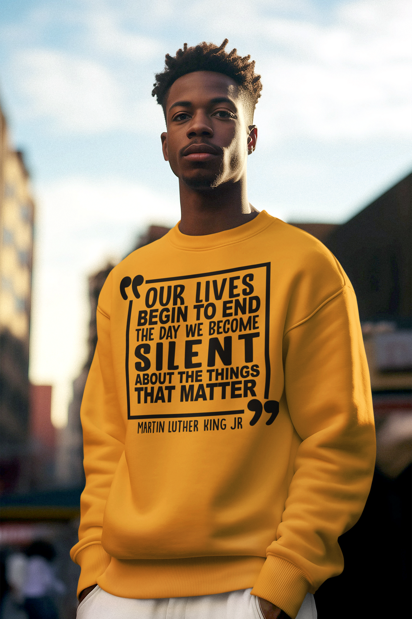 Our Lives Begin To End Hoodie/Sweatshirt