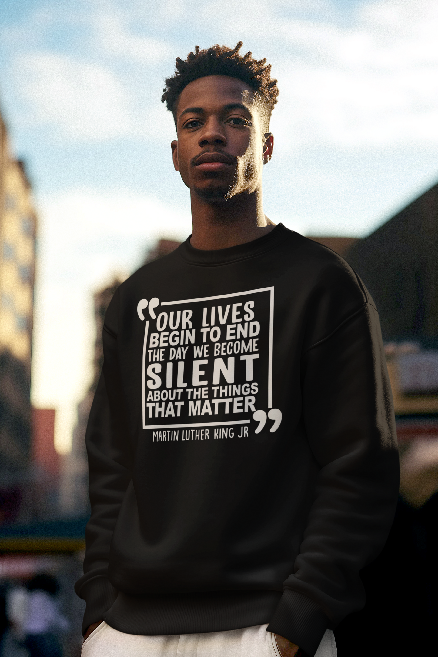 Our Lives Begin To End Hoodie/Sweatshirt