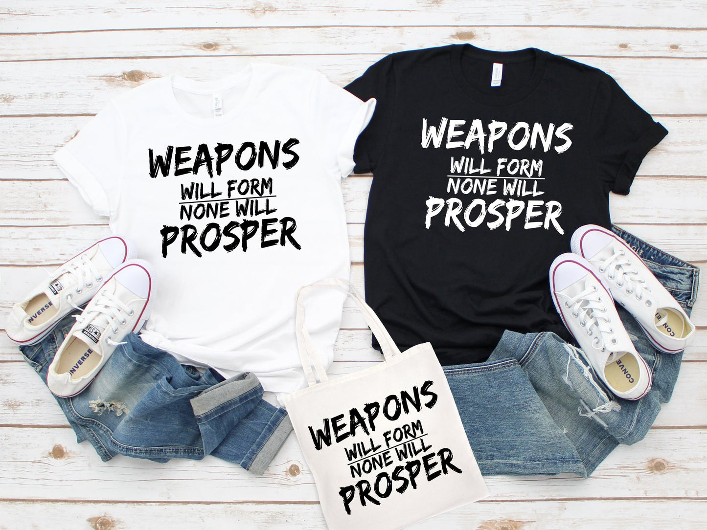 Weapons Will Form...None Will Propser