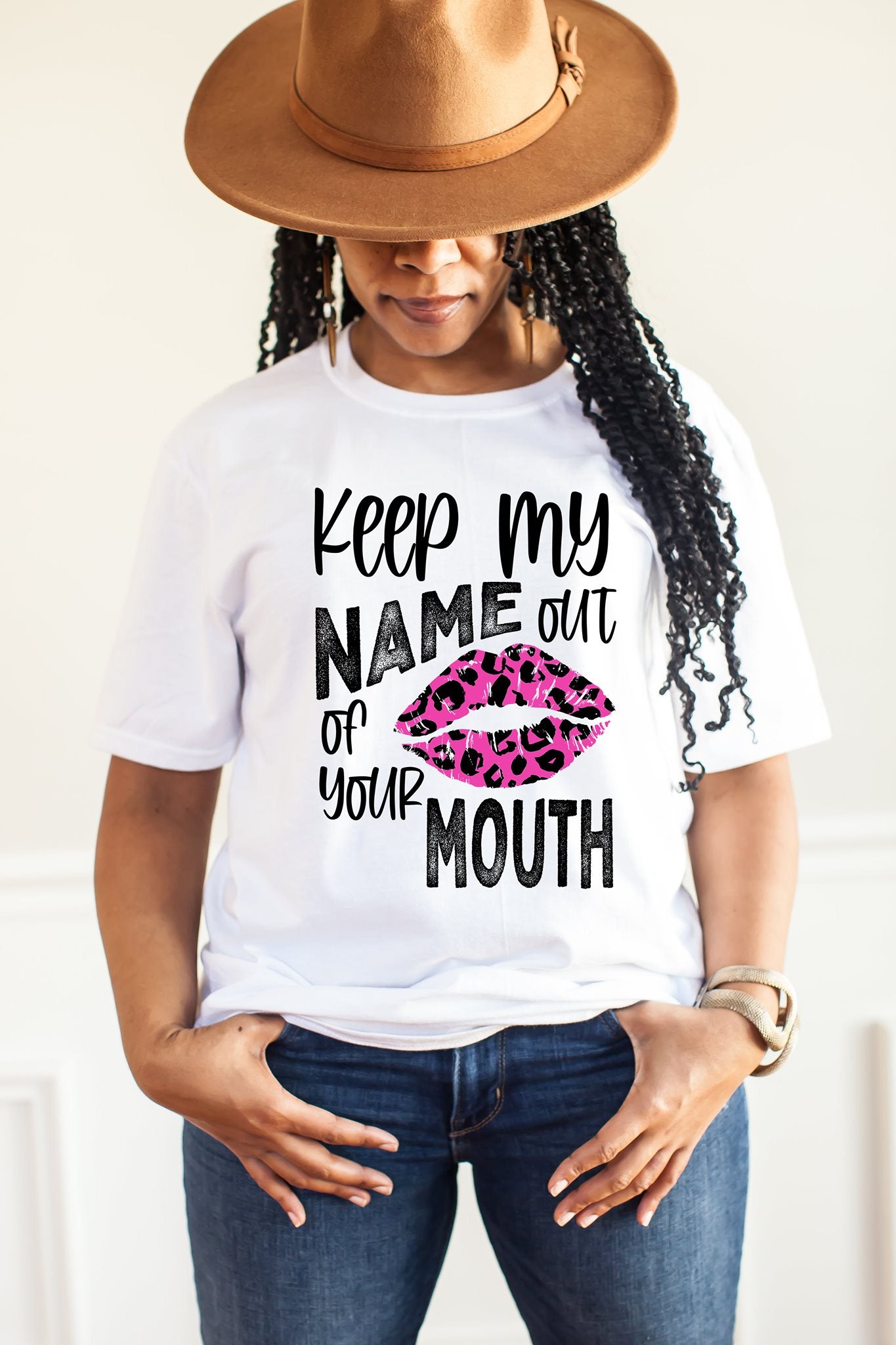 Keep Your Name Out Your Mouth (Pink)