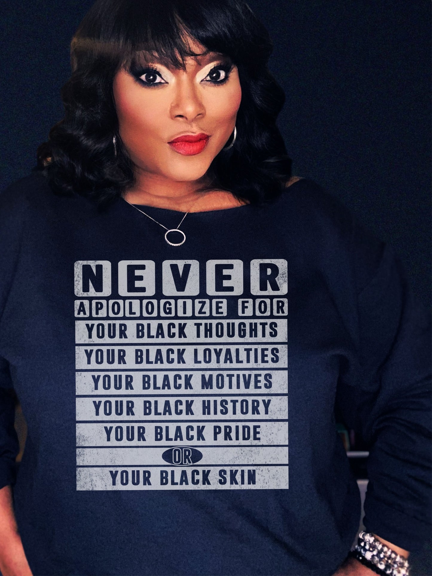 Never Apologize