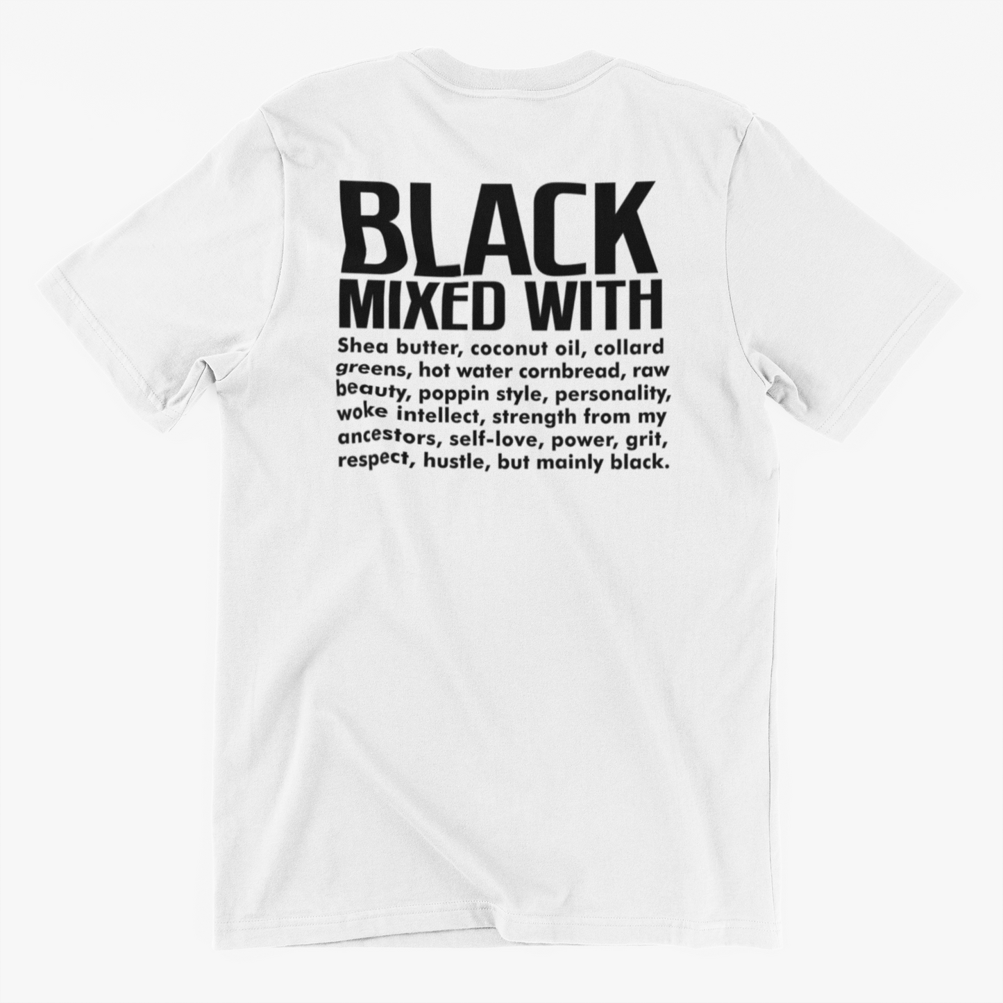 Black Mixed With Black