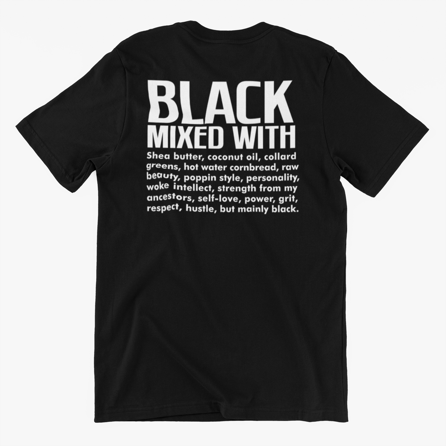 Black Mixed With Black