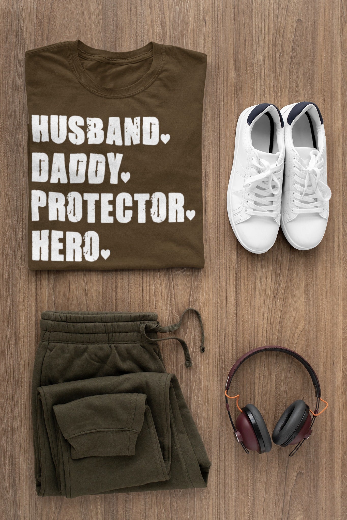 Husband. Daddy. Protector. Hero