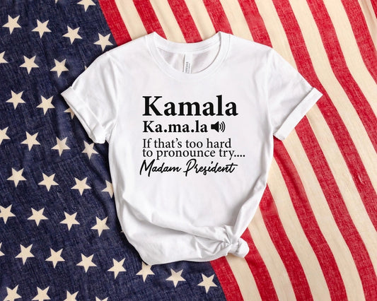 Kamala or Madam President