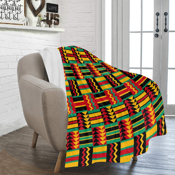 Kente Print Blanket