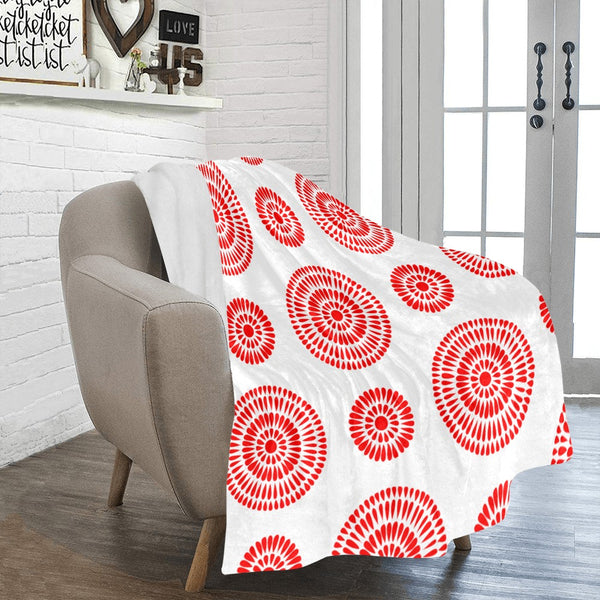 Red Tribal Blanket