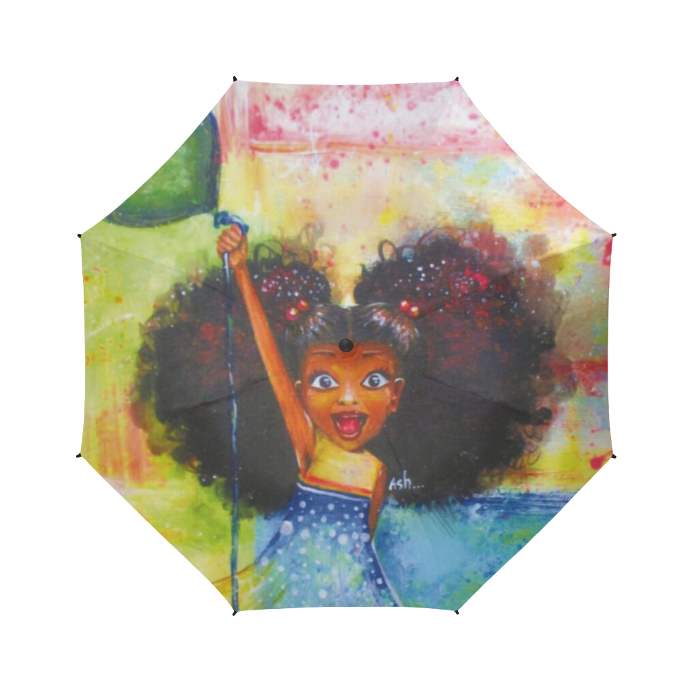 Melanin Ballon Princess Umbrella