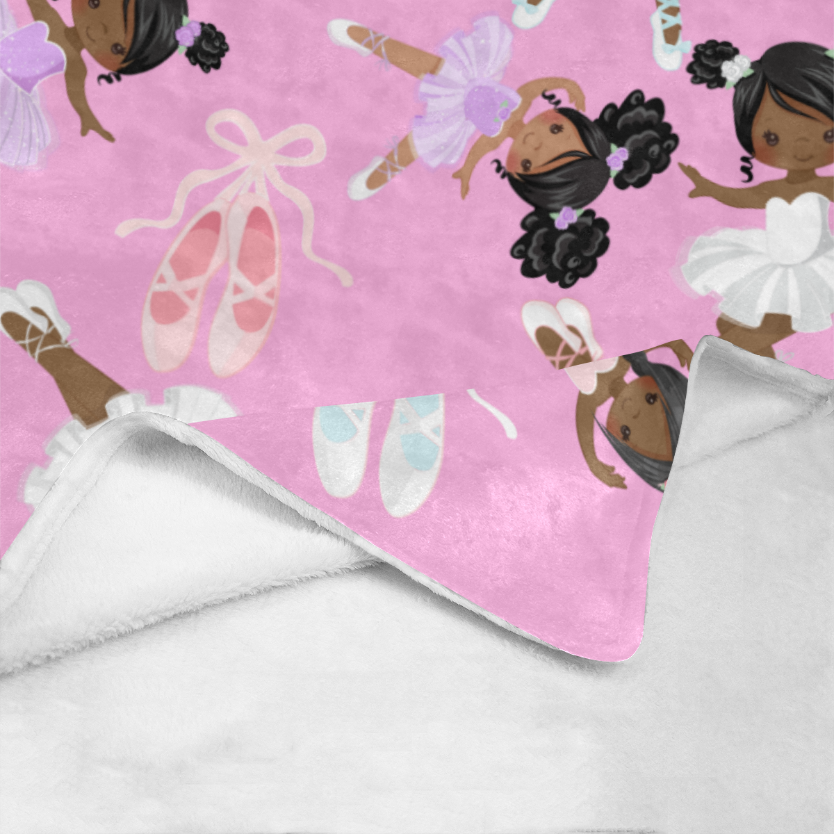 Black Ballerina Blanket