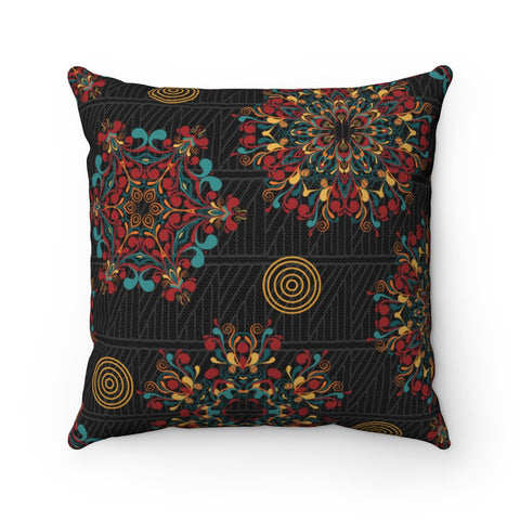Ankara Patterned Pillow